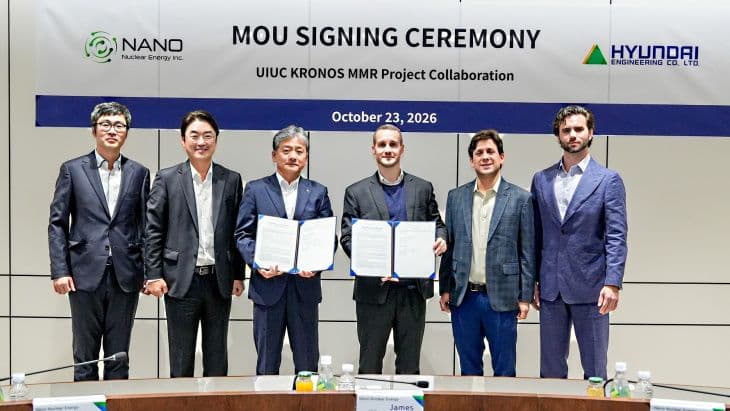 Hyundai Engineering agrees to cooperate with US SMR developers