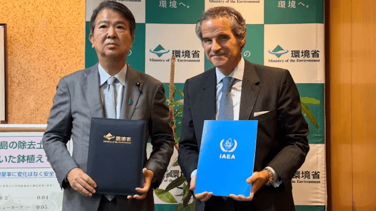 IAEA, Japan sign Fukushima cleanup pact