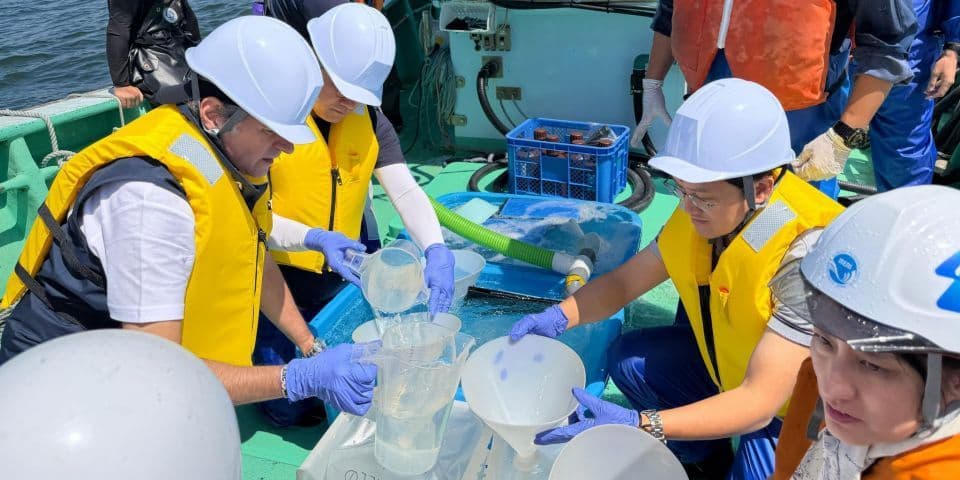 IAEA’s Grossi joins seawater sampling at Fukushima Daiichi