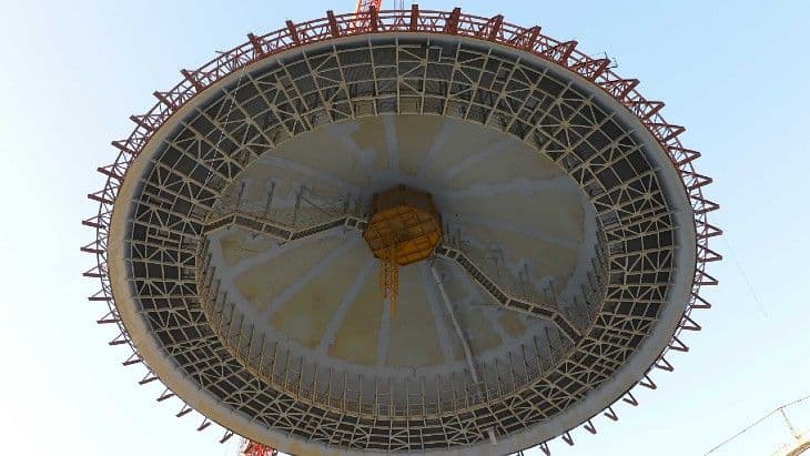 In pictures: Akkuyu 2's inner dome lifted into place