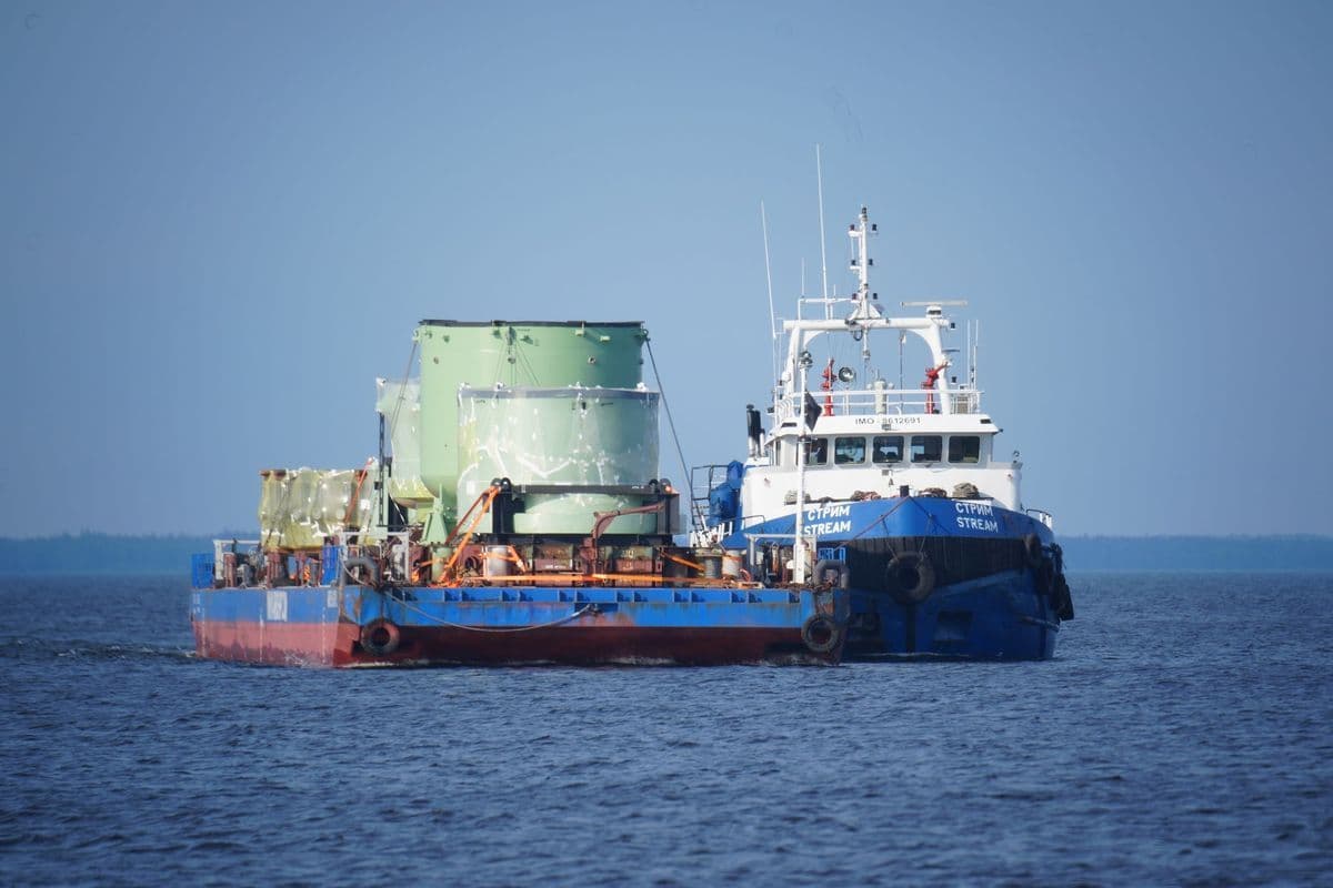 In pictures: Final core catcher shipped to Leningrad units