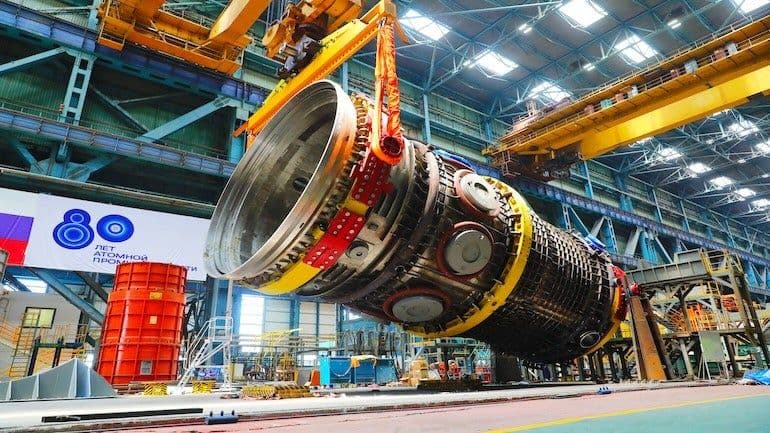 Key equipment delivered to Brest reactor