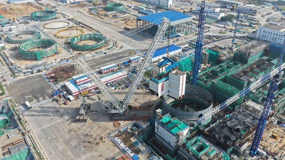 Landmark module installation at Lufeng 2