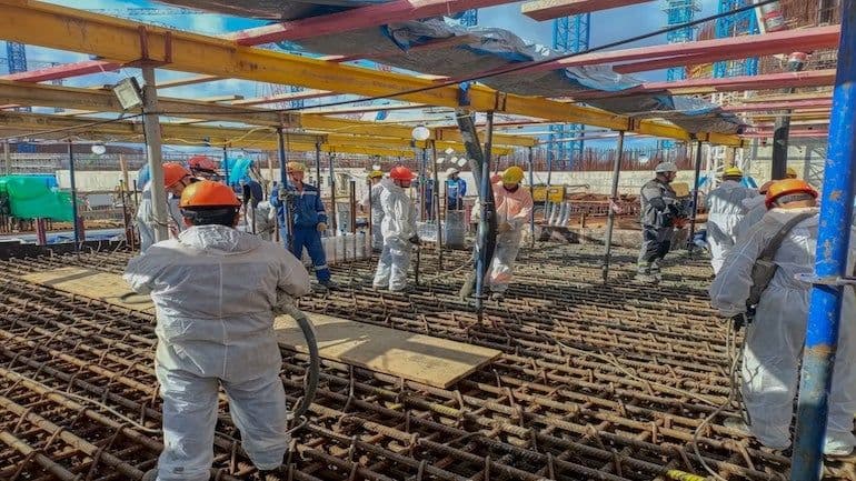 Leningrad 7 foundation work underway