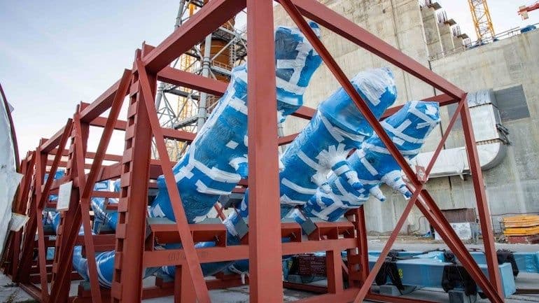 MBIR receives first steam generator