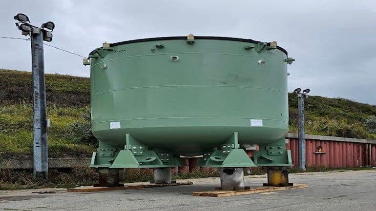 Melt trap delivered for Leningrad 7