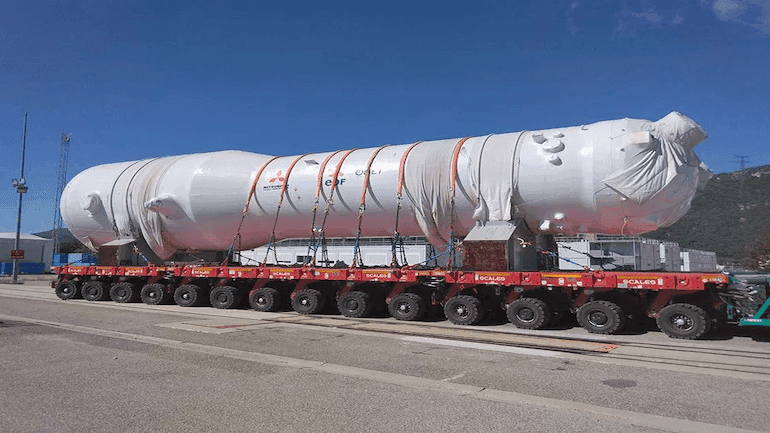MHI completes Cruas generator delivery