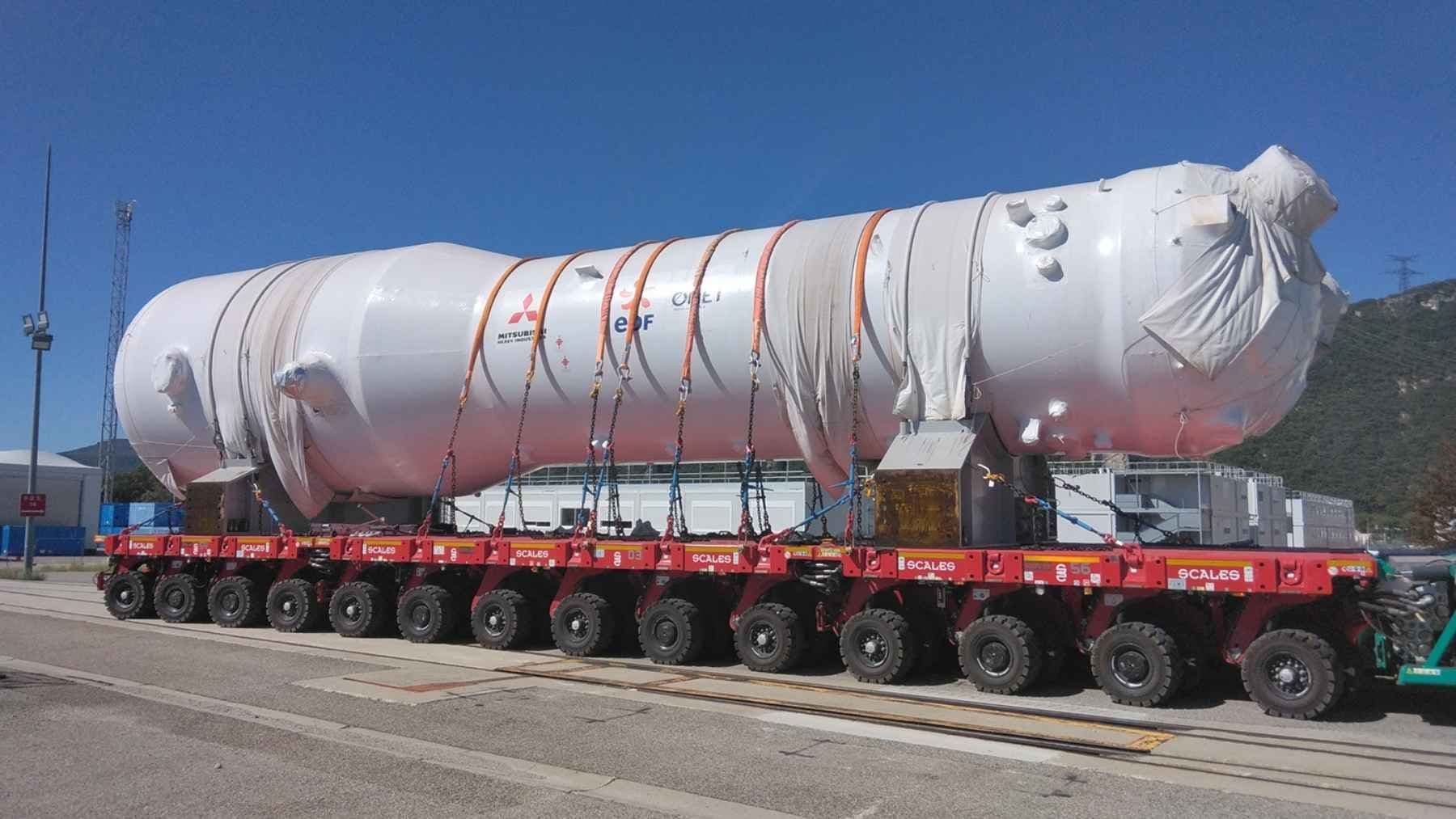 MHI delivers replacement steam generators for French reactor