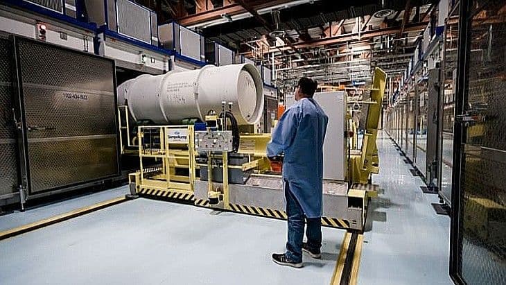 More new capacity online at US uranium enrichment plant