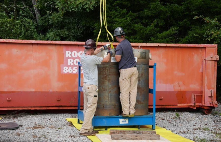 MSRE FLiBe arrives in Texas for reuse after decades in storage