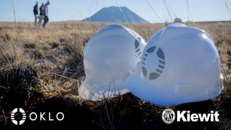 Oklo taps Kiewit for Aurora-INL build