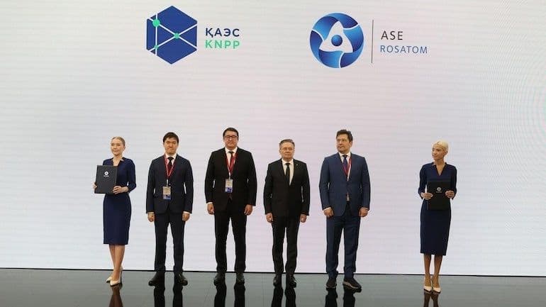 Rosatom to build Kazakhstan NPP
