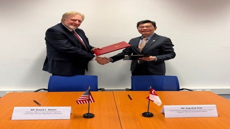 Singapore signs nuclear skills deal