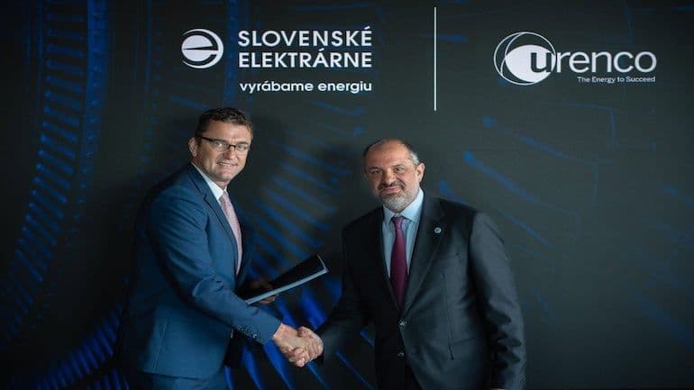 Slovakia signs uranium supply deal