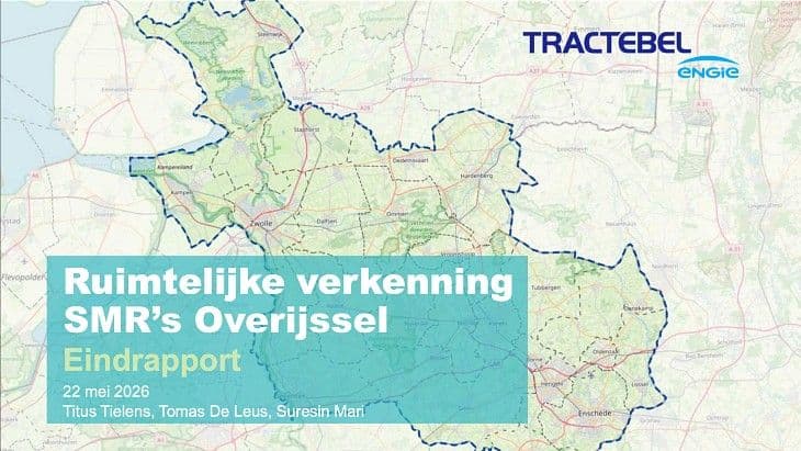 Study identifies potential SMR sites in Dutch province