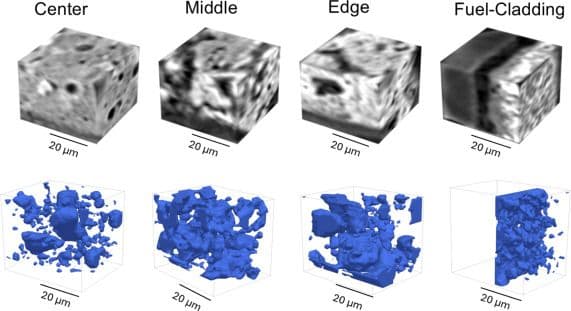 Study mapping U-10Zr porosity informs metallic fuel design