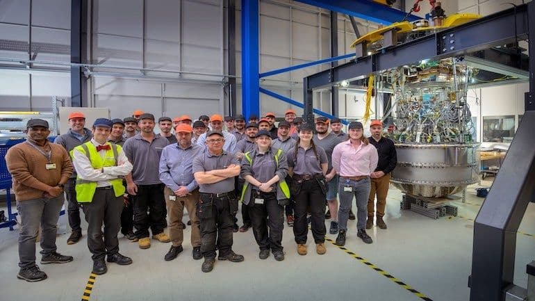 Tokamak completes fusion magnet campaign