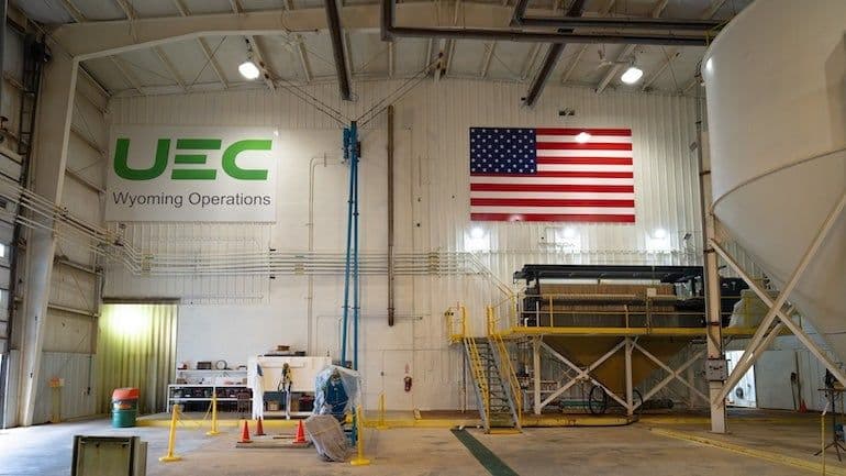 UEC unveils conversion facility plans