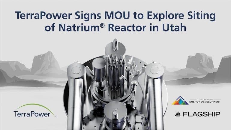 Utah considers Natrium reactor