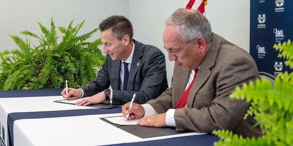 Utah State University expands INL collaboration with SUPER agreement