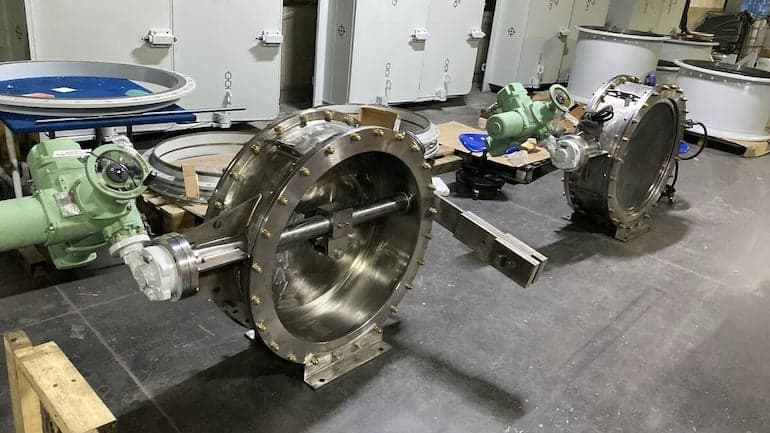 Safety valves supplied for Kursk-II